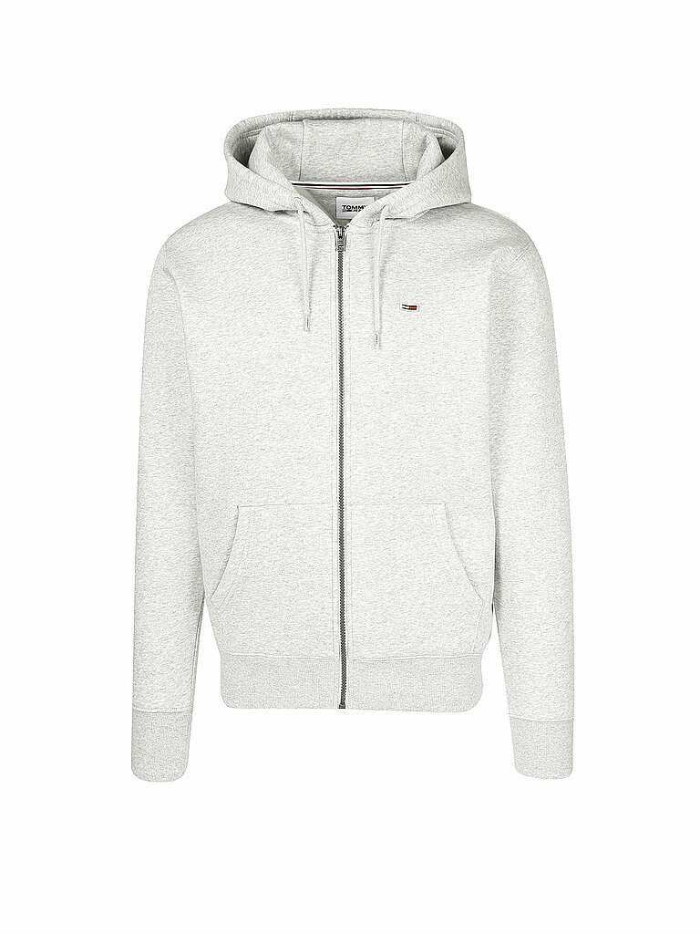 TOMMY JEANS Sweatjacke grau | L